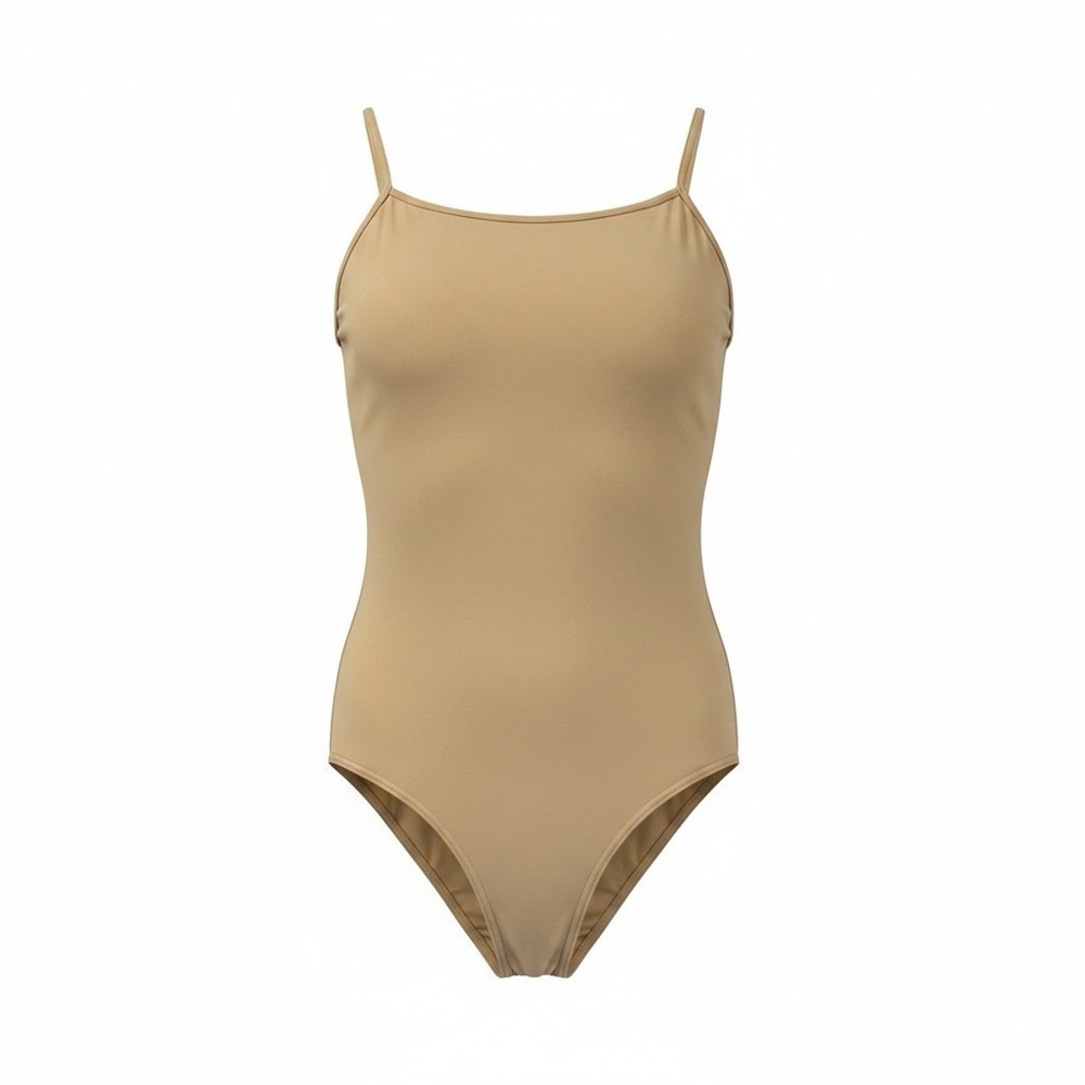 Bloch - Camisole Leotard/Bodysuit Women’s Size Large Tan/Beige Tank Style NWT